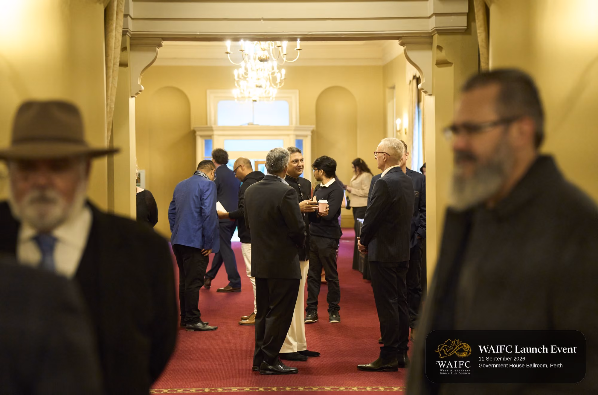 WAIFC Inaugural Launch Event — Government House Ballroom, Perth.