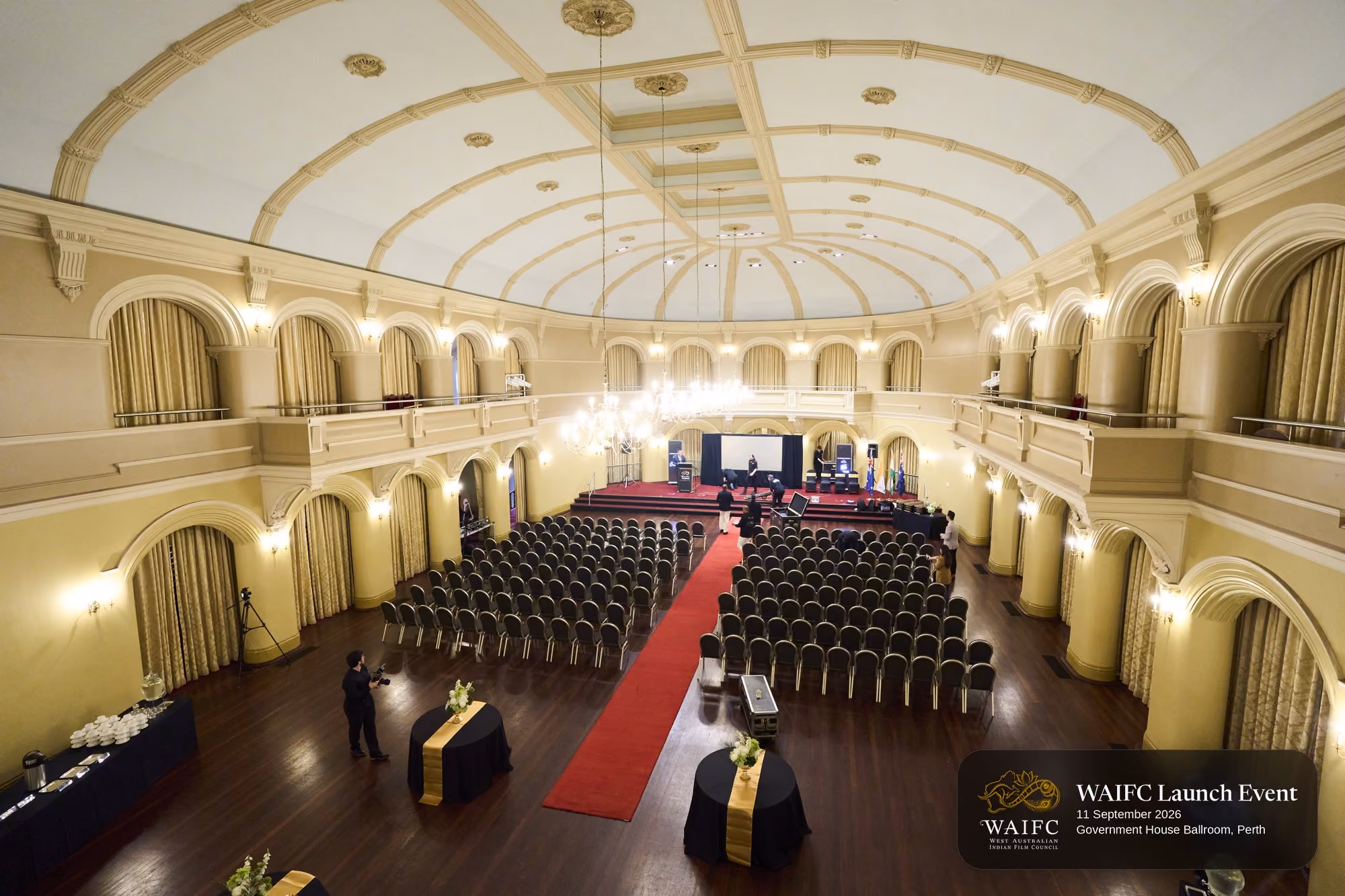 WAIFC Inaugural Launch Event — Government House Ballroom, Perth.