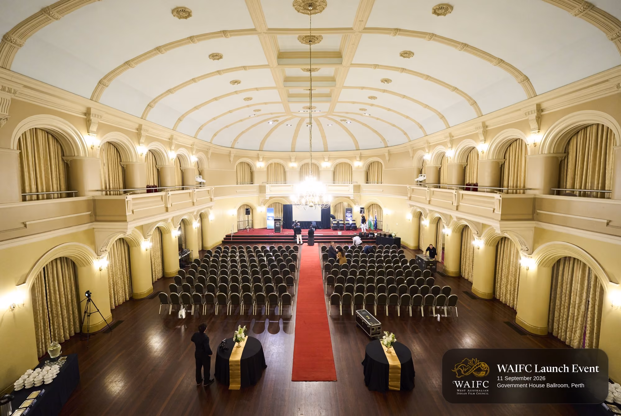 WAIFC Inaugural Launch Event — Government House Ballroom, Perth.