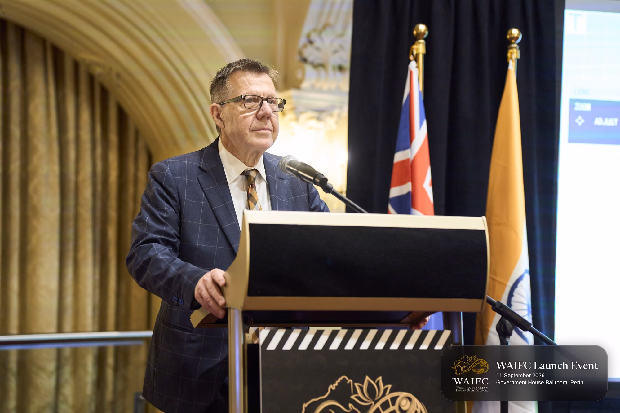 WAIFC Inaugural Launch Event — Government House Ballroom, Perth.