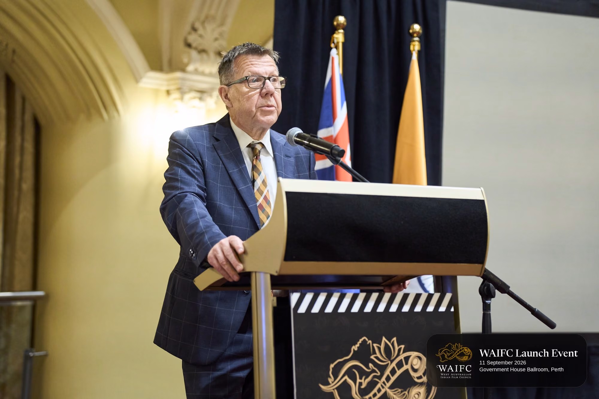 WAIFC Inaugural Launch Event — Government House Ballroom, Perth.