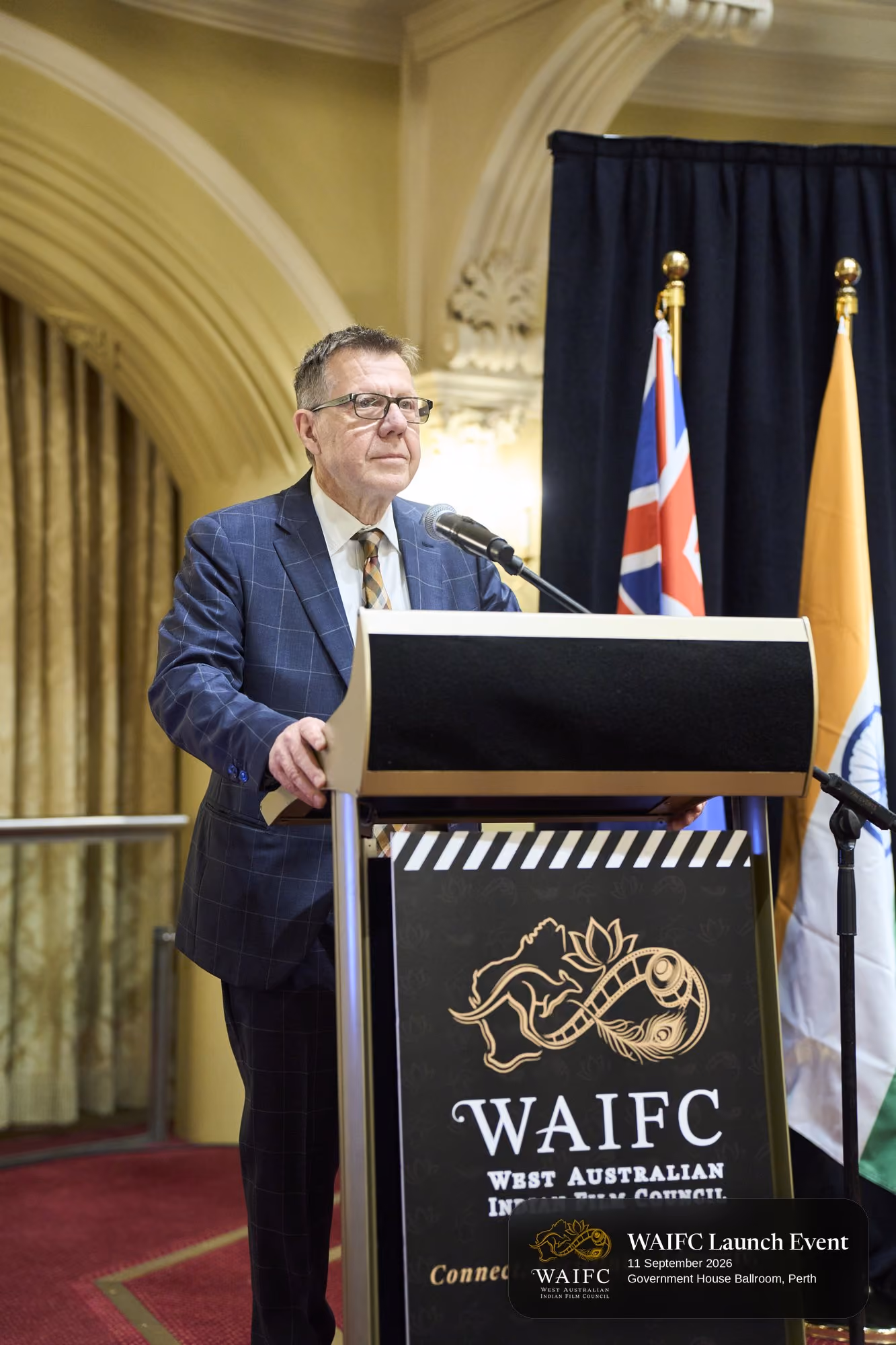 WAIFC Inaugural Launch Event — Government House Ballroom, Perth.
