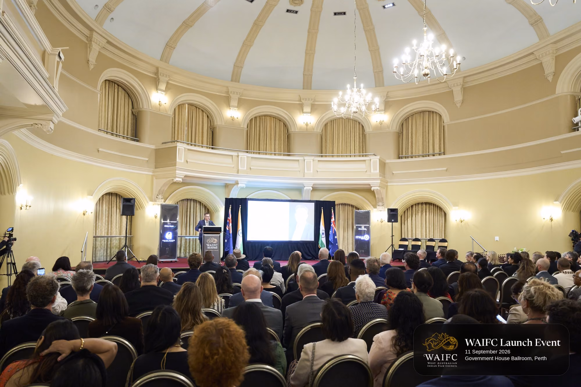 WAIFC Inaugural Launch Event — Government House Ballroom, Perth.