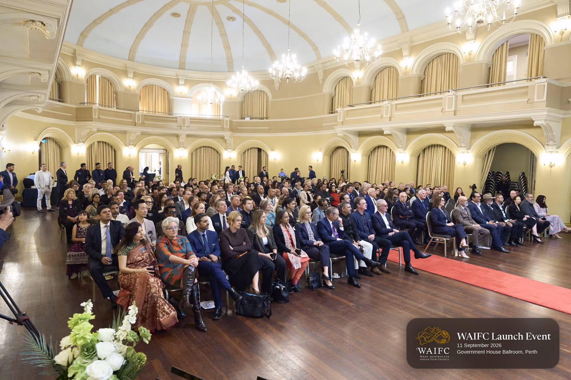WAIFC Inaugural Launch Event — Government House Ballroom, Perth.