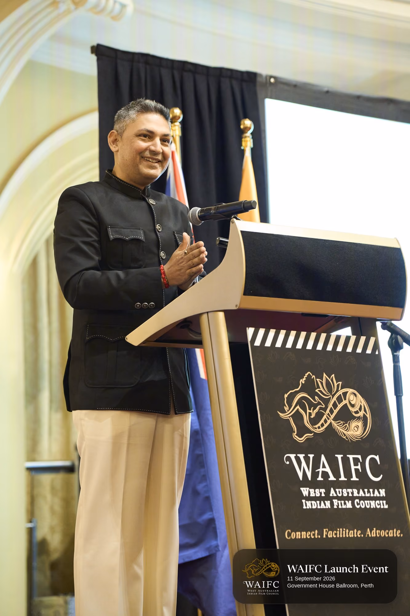 WAIFC Inaugural Launch Event — Government House Ballroom, Perth.