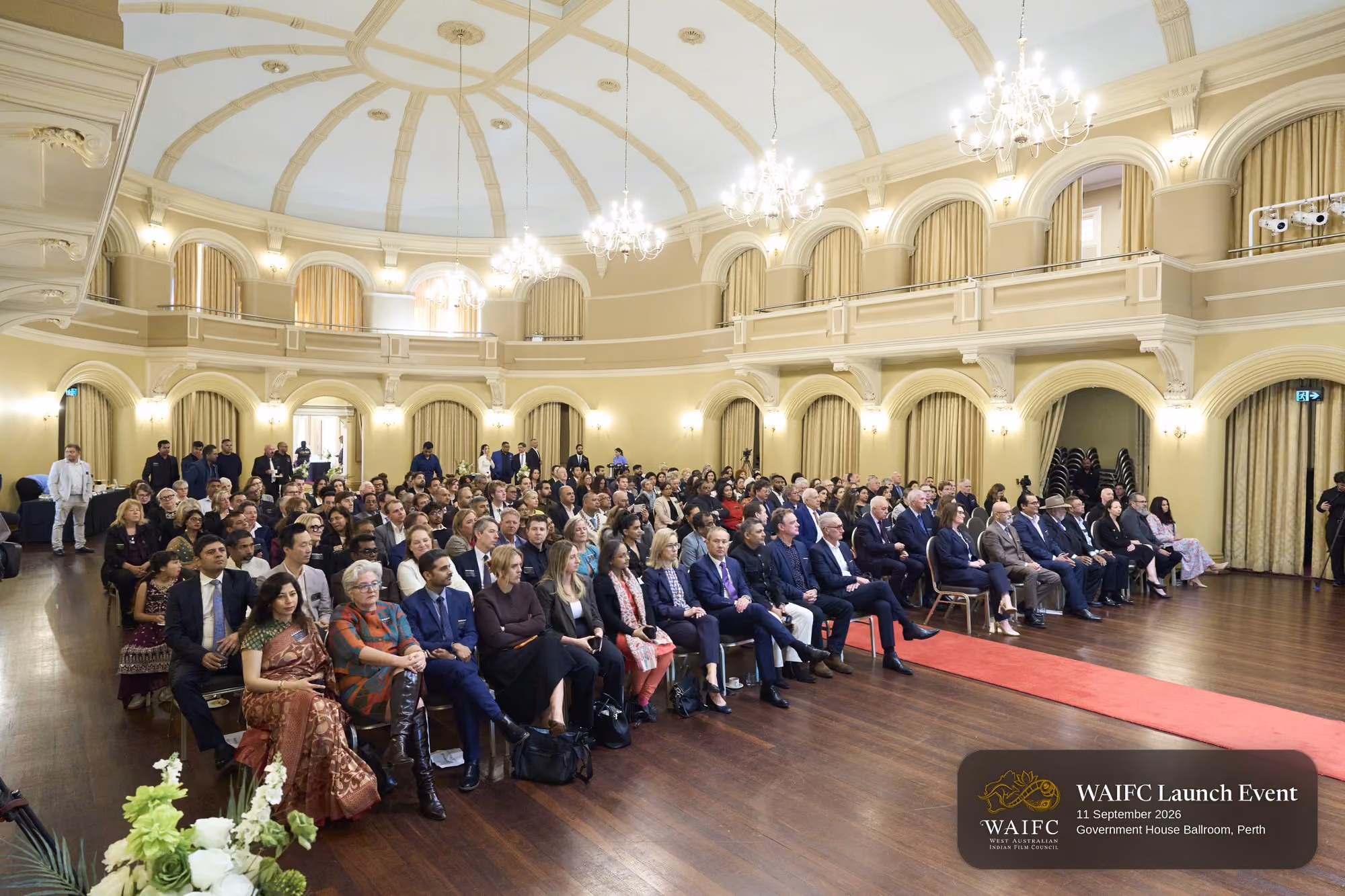 WAIFC Inaugural Launch Event — Government House Ballroom, Perth.