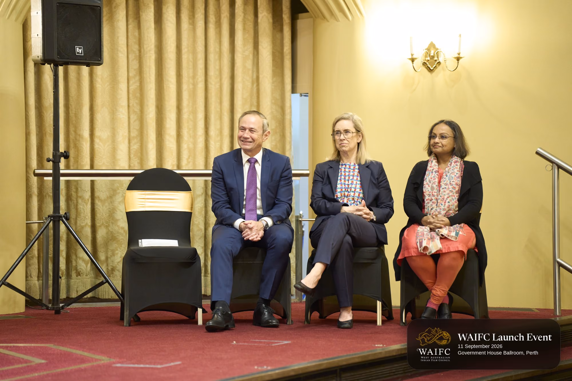 WAIFC Inaugural Launch Event — Government House Ballroom, Perth.