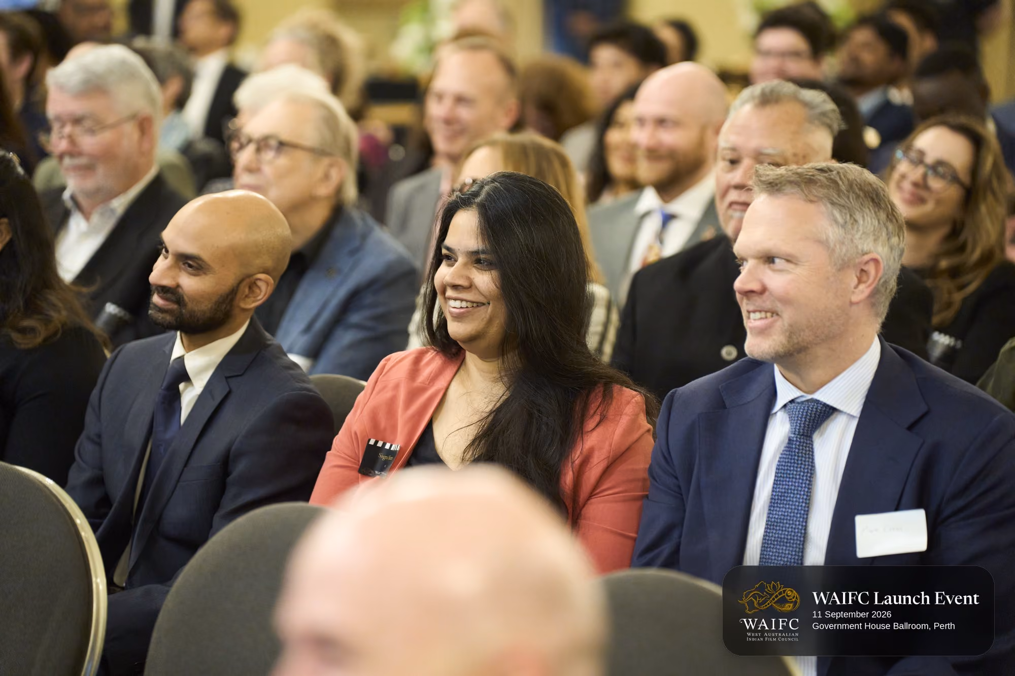 WAIFC Inaugural Launch Event — Government House Ballroom, Perth.
