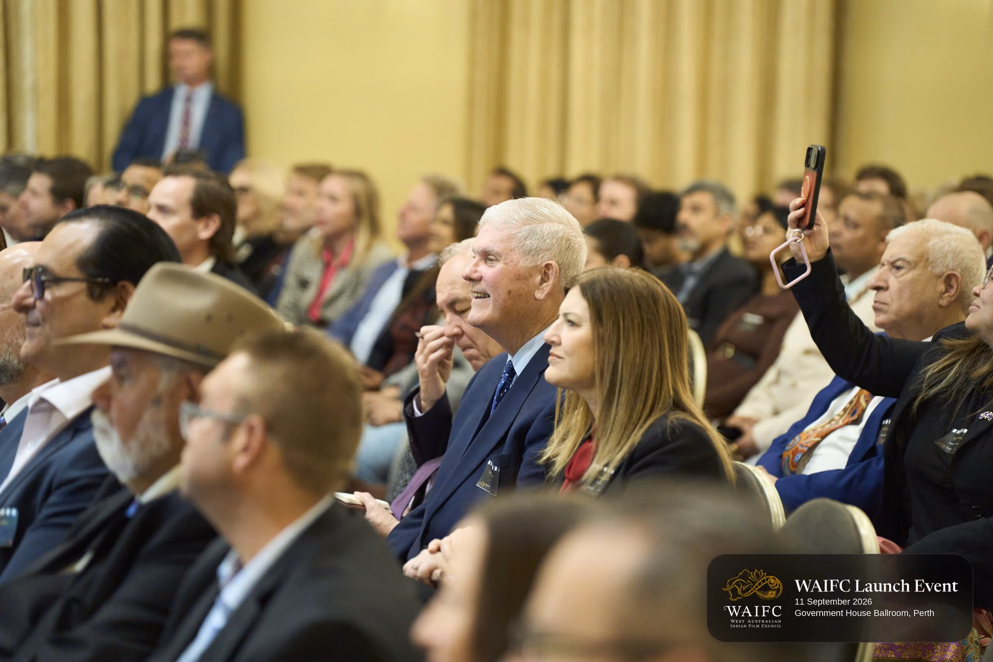 WAIFC Inaugural Launch Event — Government House Ballroom, Perth.