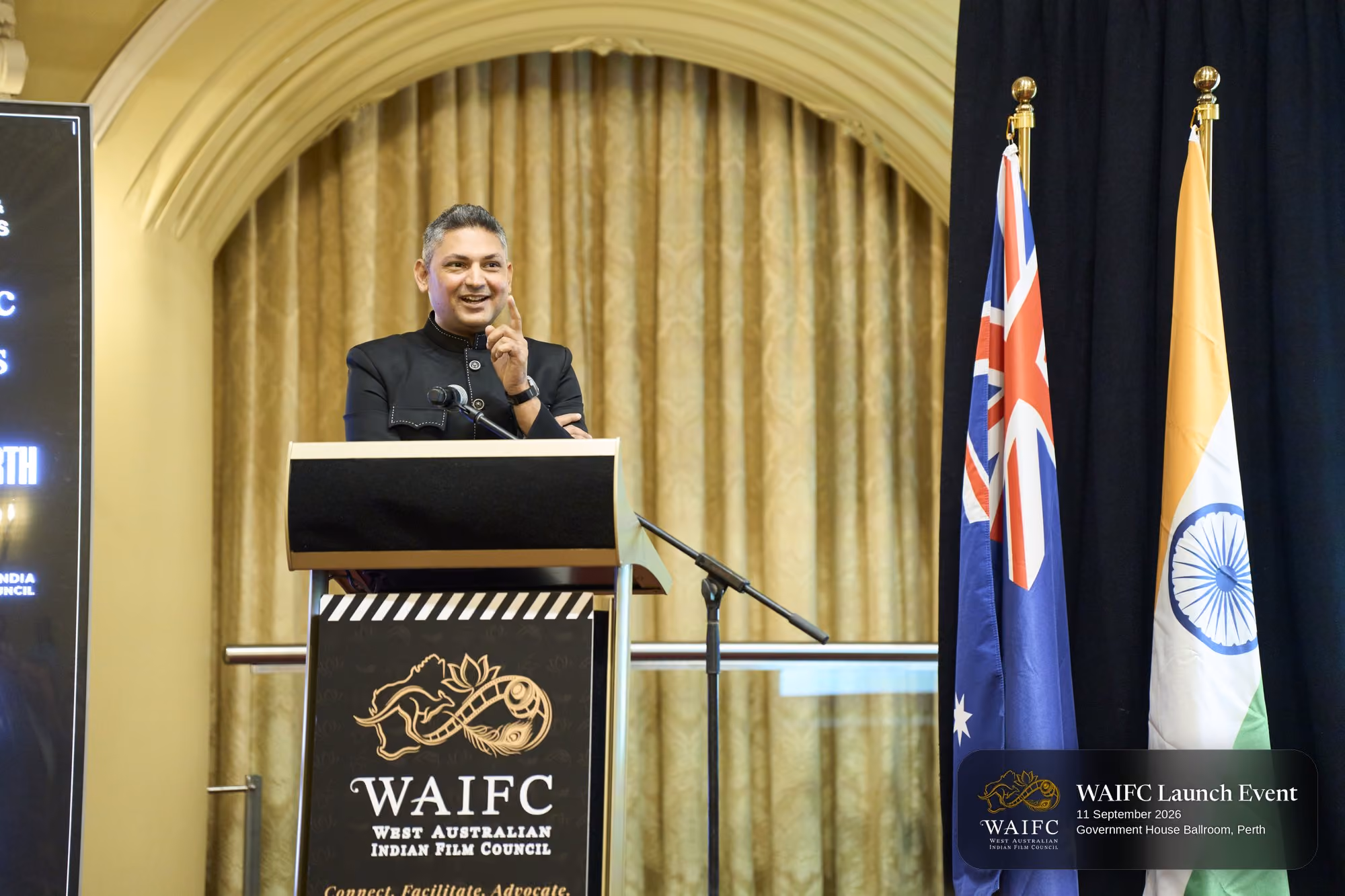 WAIFC Inaugural Launch Event — Government House Ballroom, Perth.