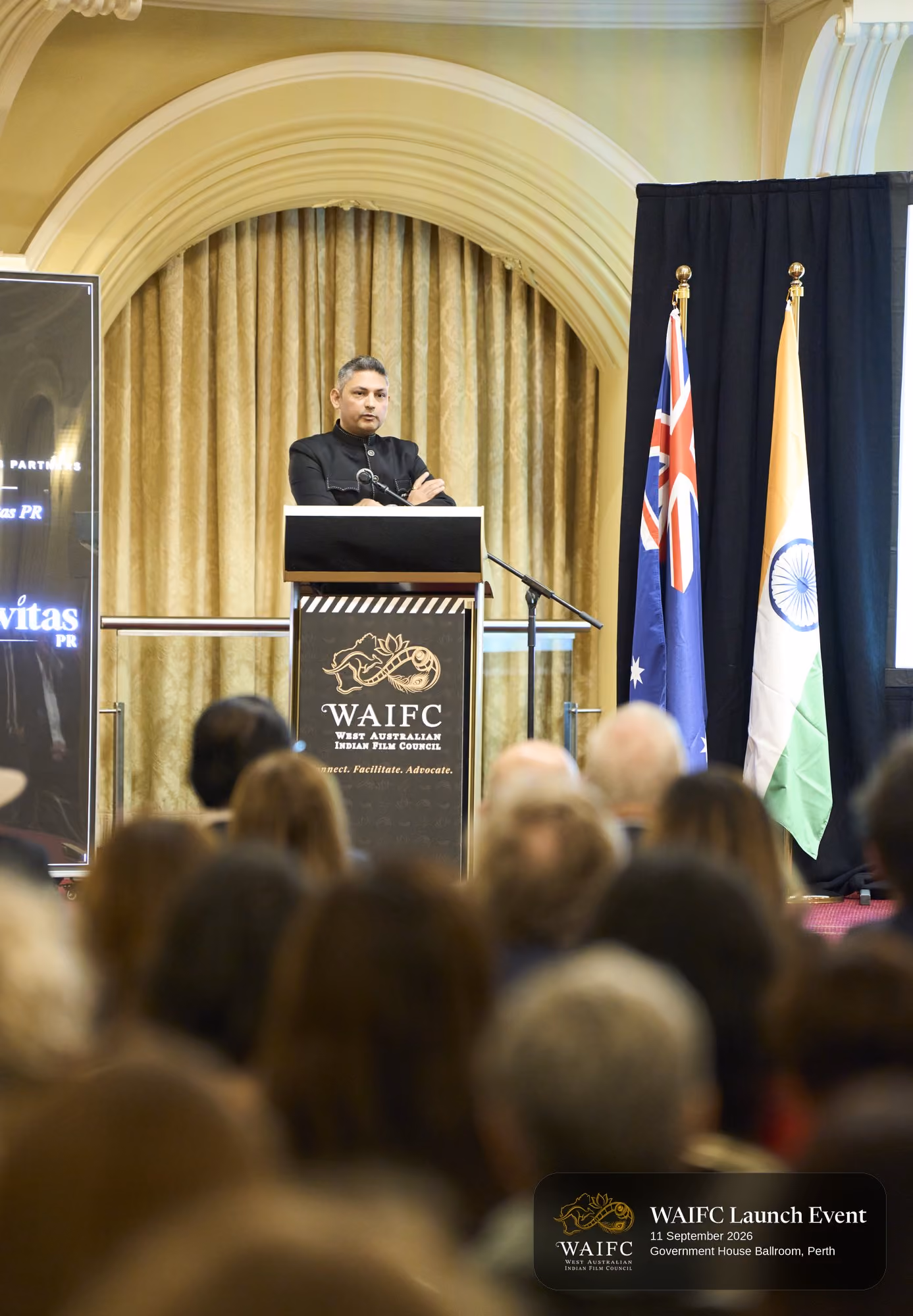 WAIFC Inaugural Launch Event — Government House Ballroom, Perth.