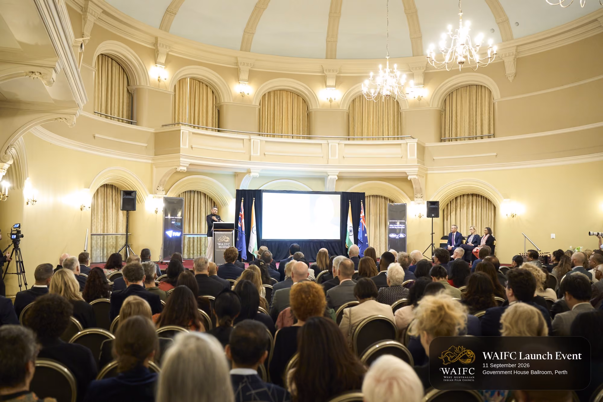 WAIFC Inaugural Launch Event — Government House Ballroom, Perth.