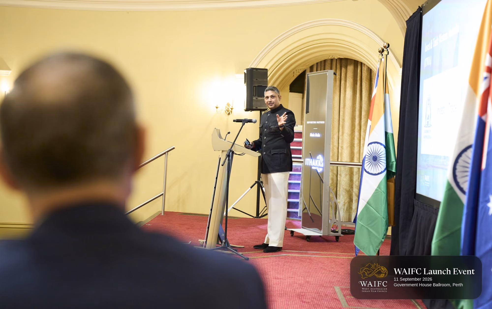 WAIFC Inaugural Launch Event — Government House Ballroom, Perth.