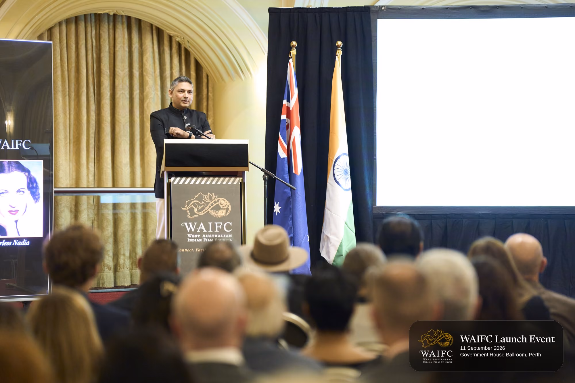 WAIFC Inaugural Launch Event — Government House Ballroom, Perth.