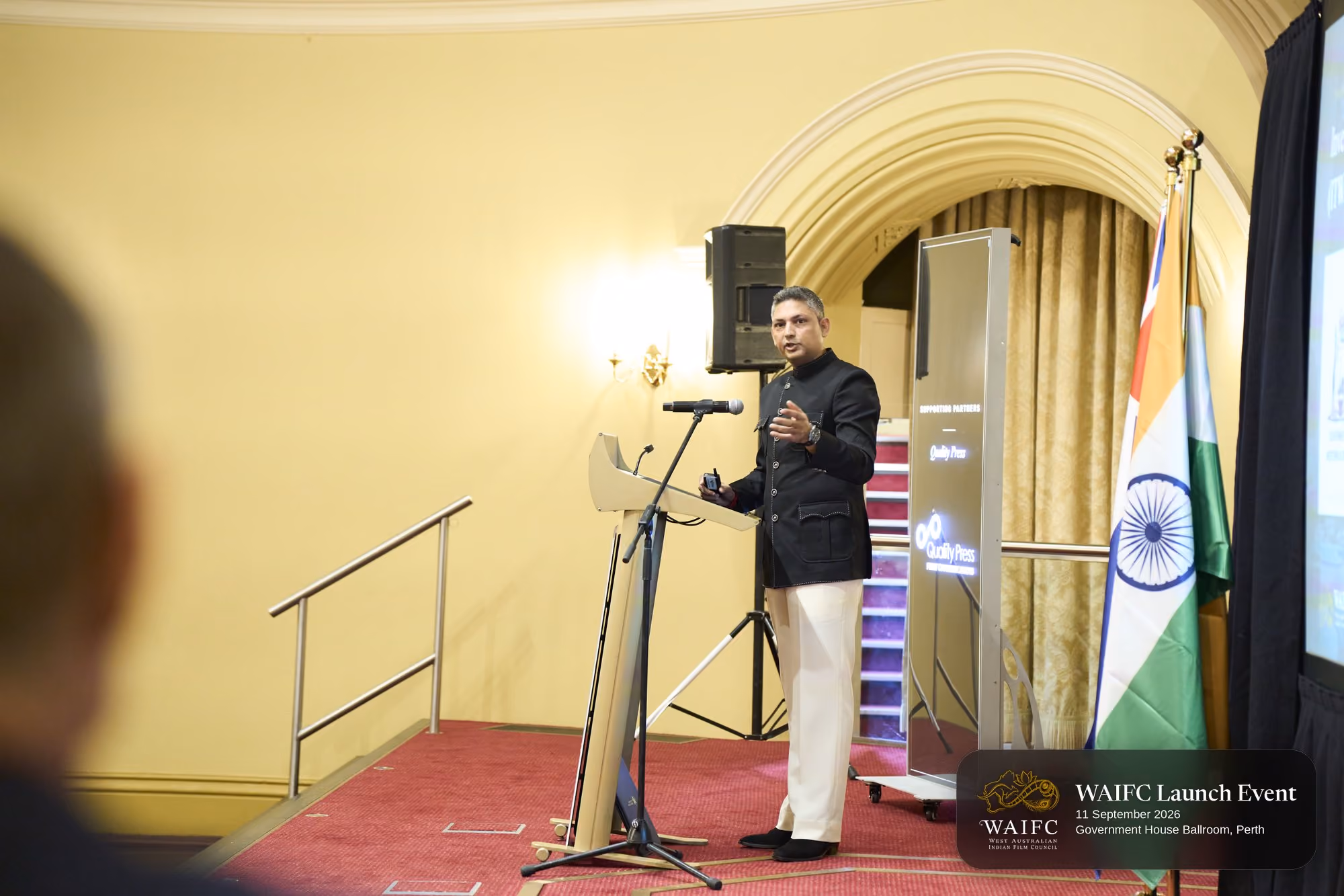 WAIFC Inaugural Launch Event — Government House Ballroom, Perth.