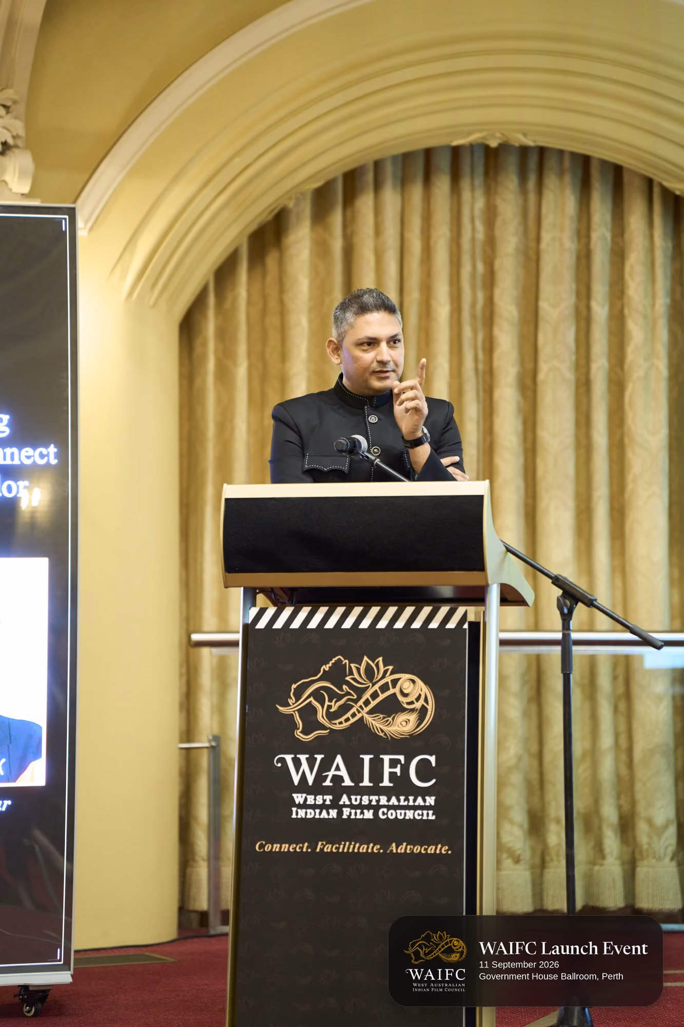 WAIFC Inaugural Launch Event — Government House Ballroom, Perth.