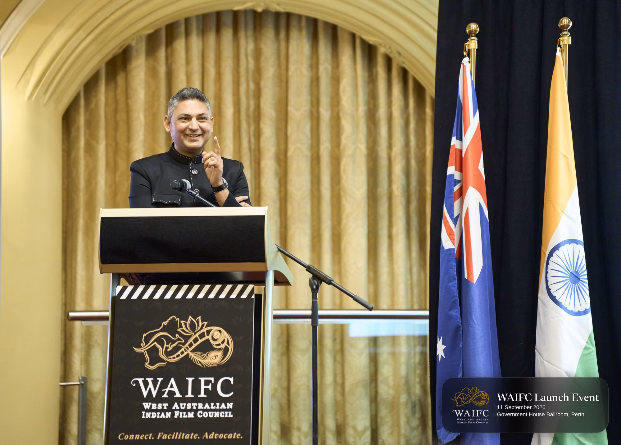 WAIFC Inaugural Launch Event — Government House Ballroom, Perth.