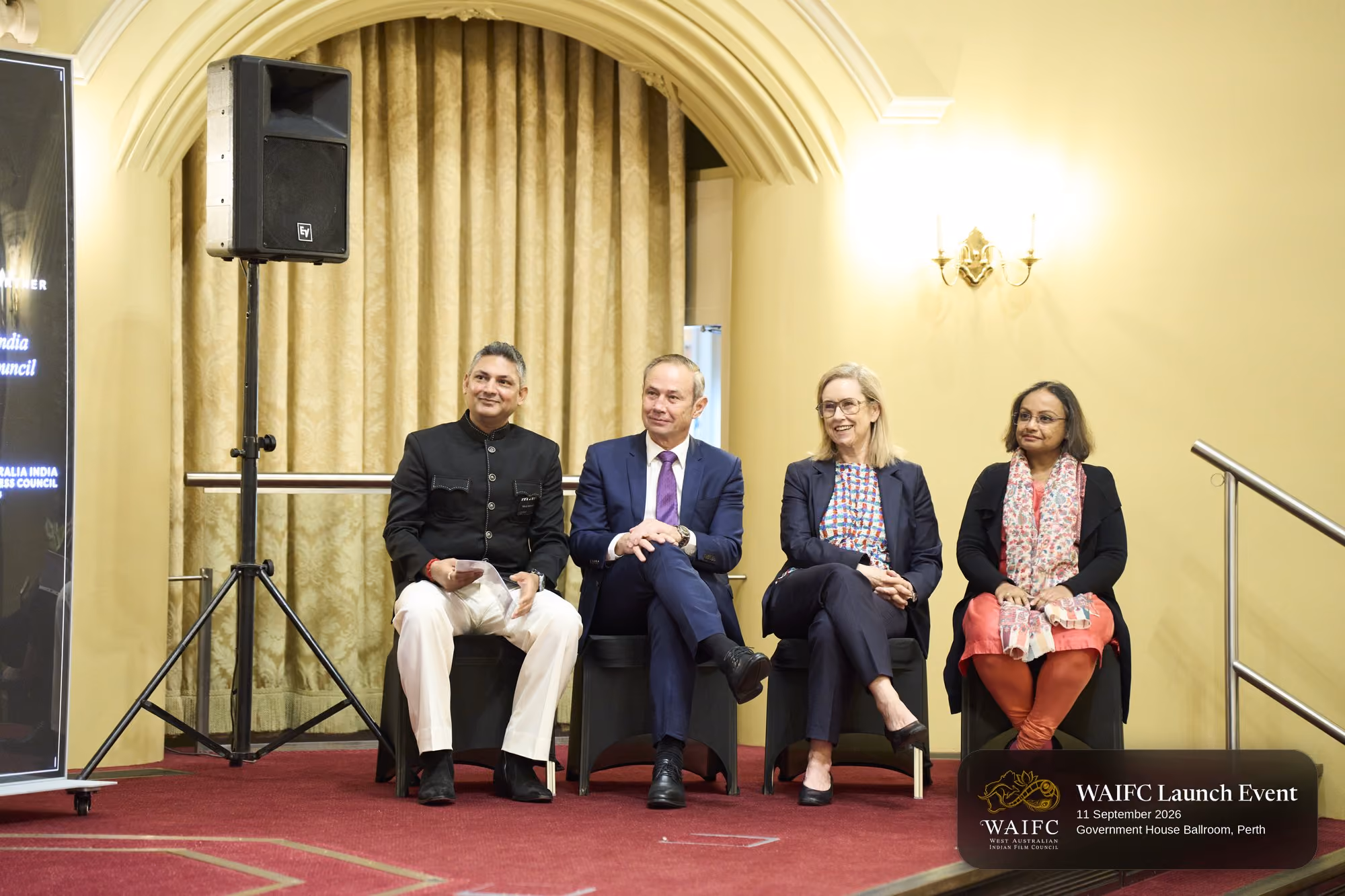 WAIFC Inaugural Launch Event — Government House Ballroom, Perth.