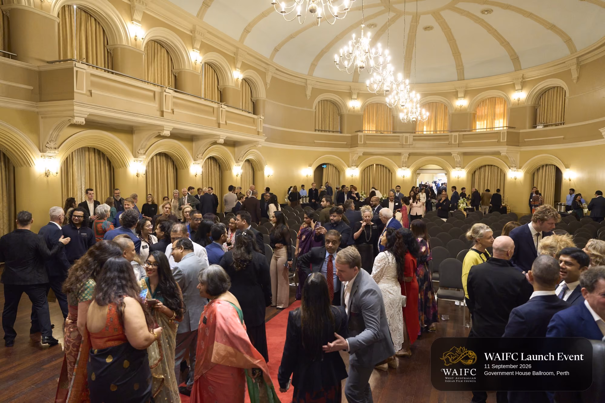 WAIFC Inaugural Launch Event — Government House Ballroom, Perth.