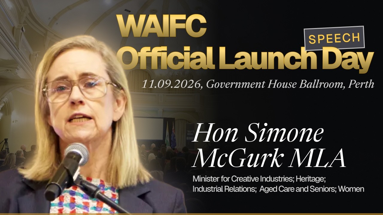 Launch Day Address: Minister for Creative Industries