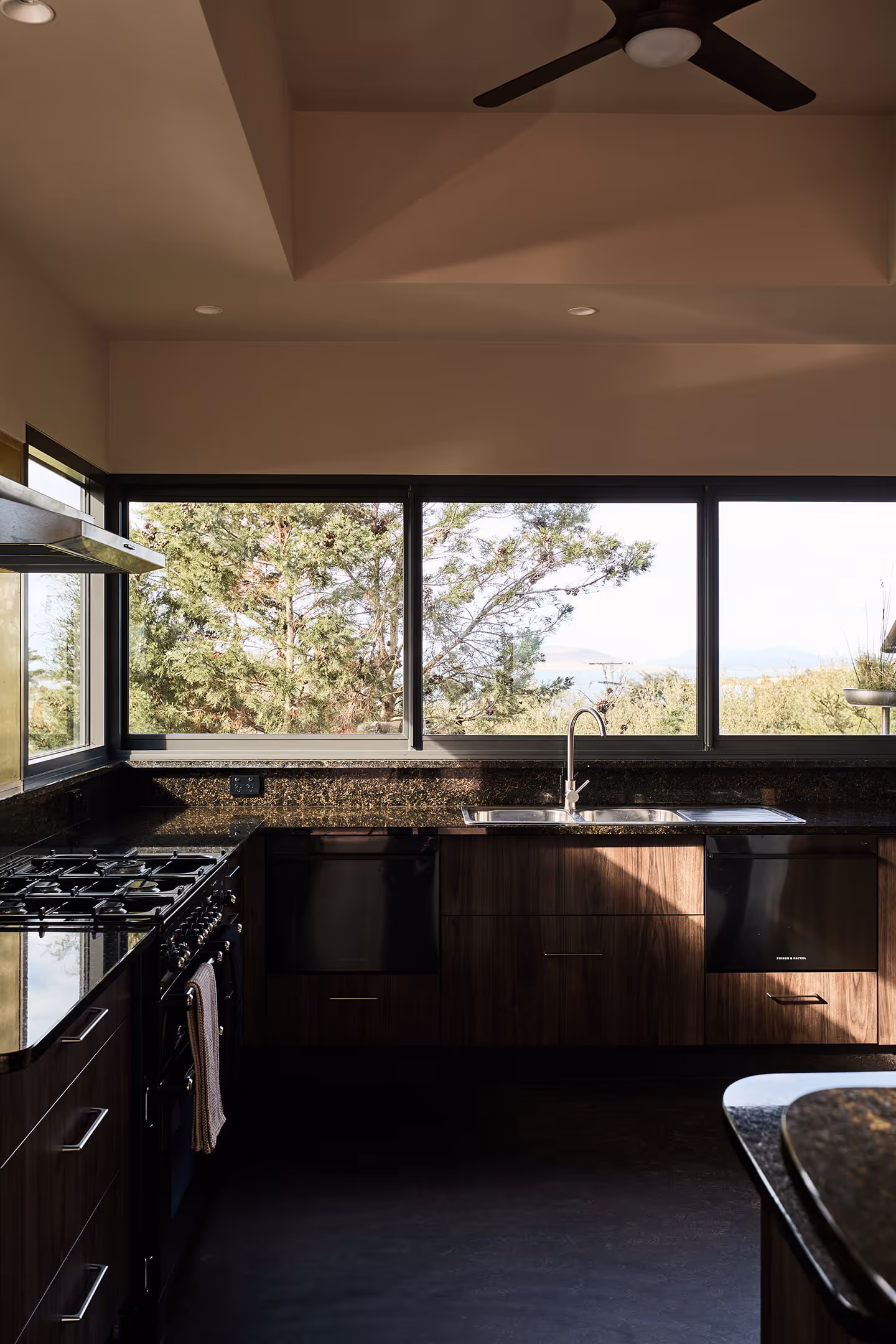 Bright photo of the kitchen