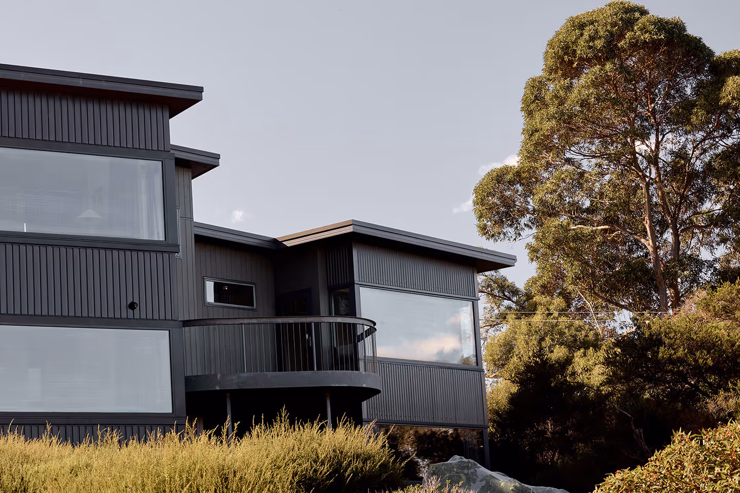 exterior shot of the home