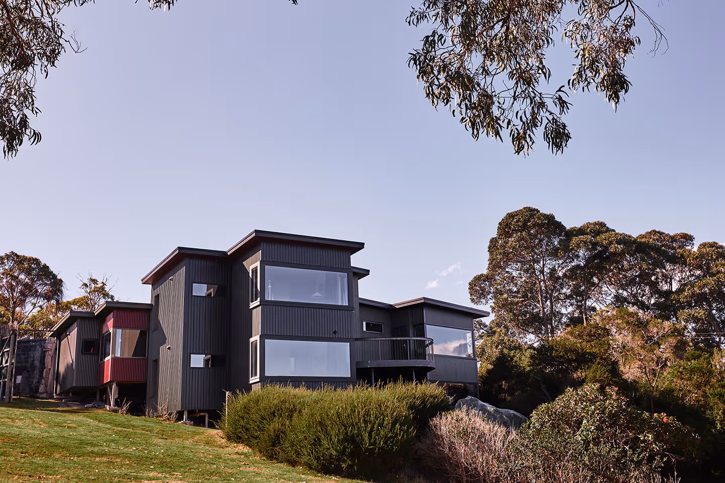 exterior shot of the home