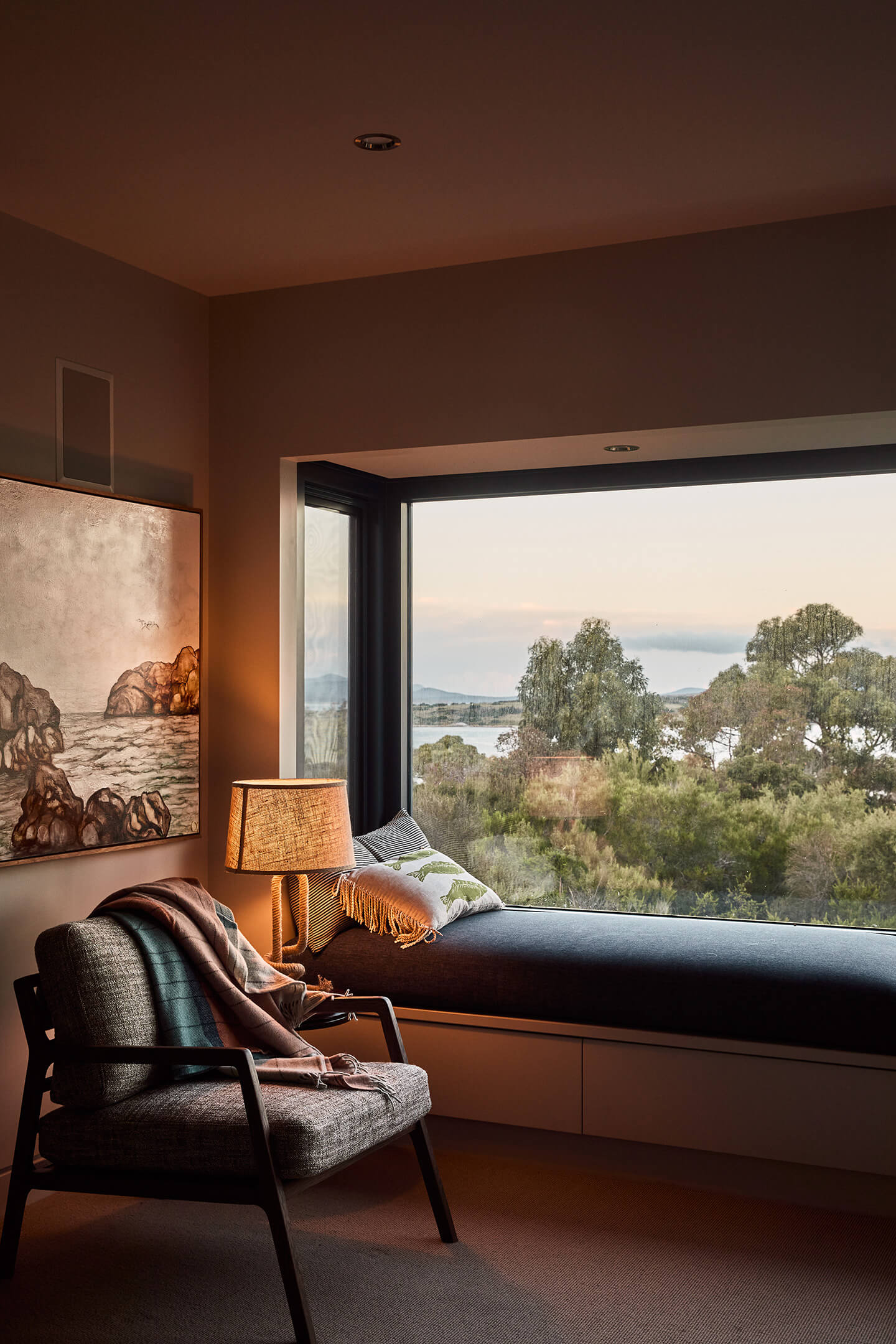 Tranquil views out of the Living room