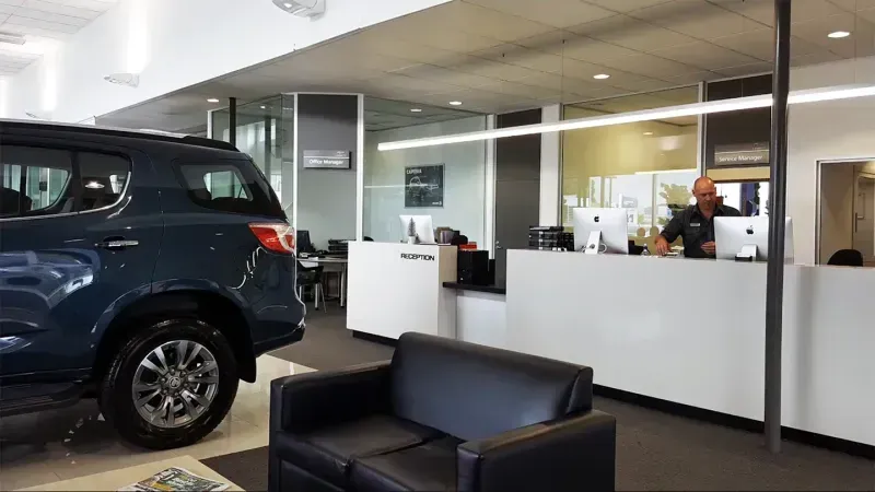 Ebbett Tauranga Dealership Interior