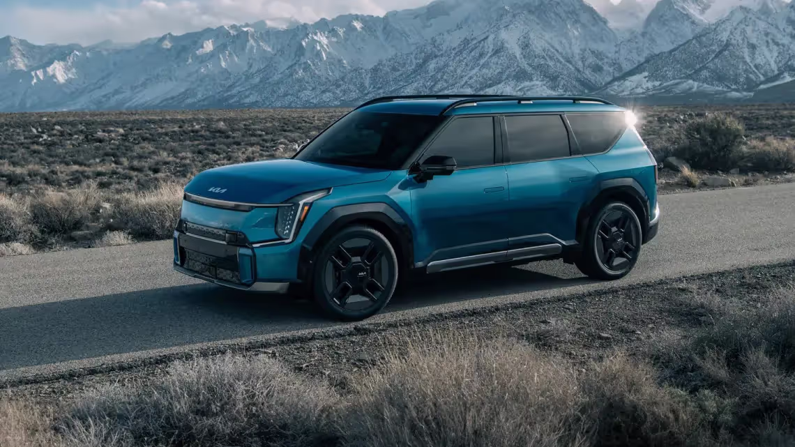 The Kia EV9 has arrived