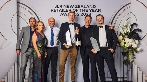 Ebbett Prestige Tauranga Excels at JLR Retailer of the Year Awards