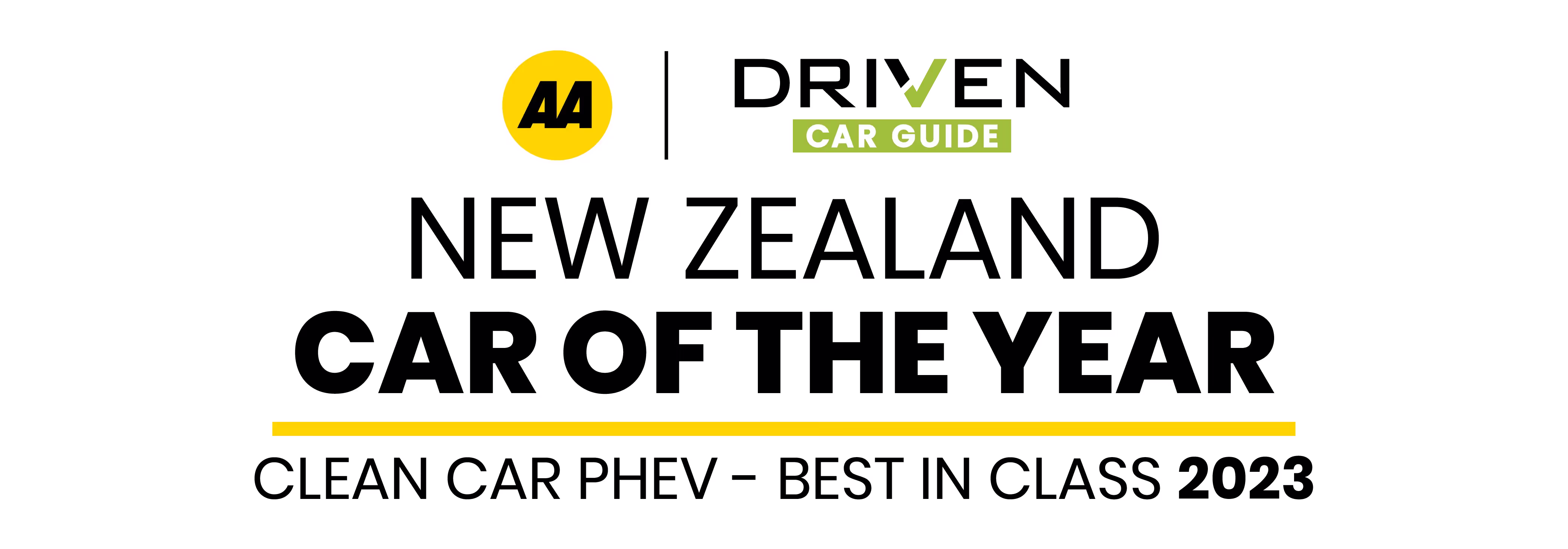 AA DRIVEN Car Guide NZ Best Clean Car PHEV of the year