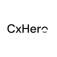 Text logo displaying the word 'CxHero' in a modern, clean font with a stylized letter O.