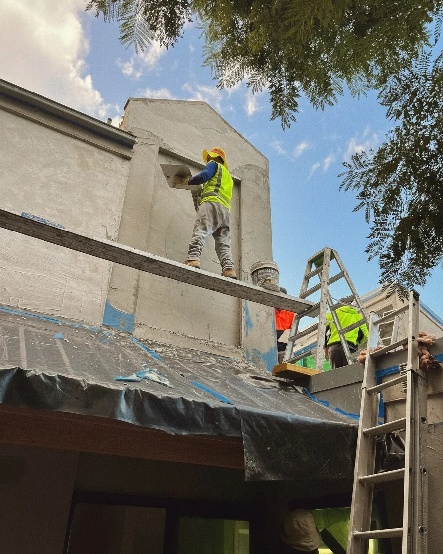 Platinum Corp Construction team on site Sydney
