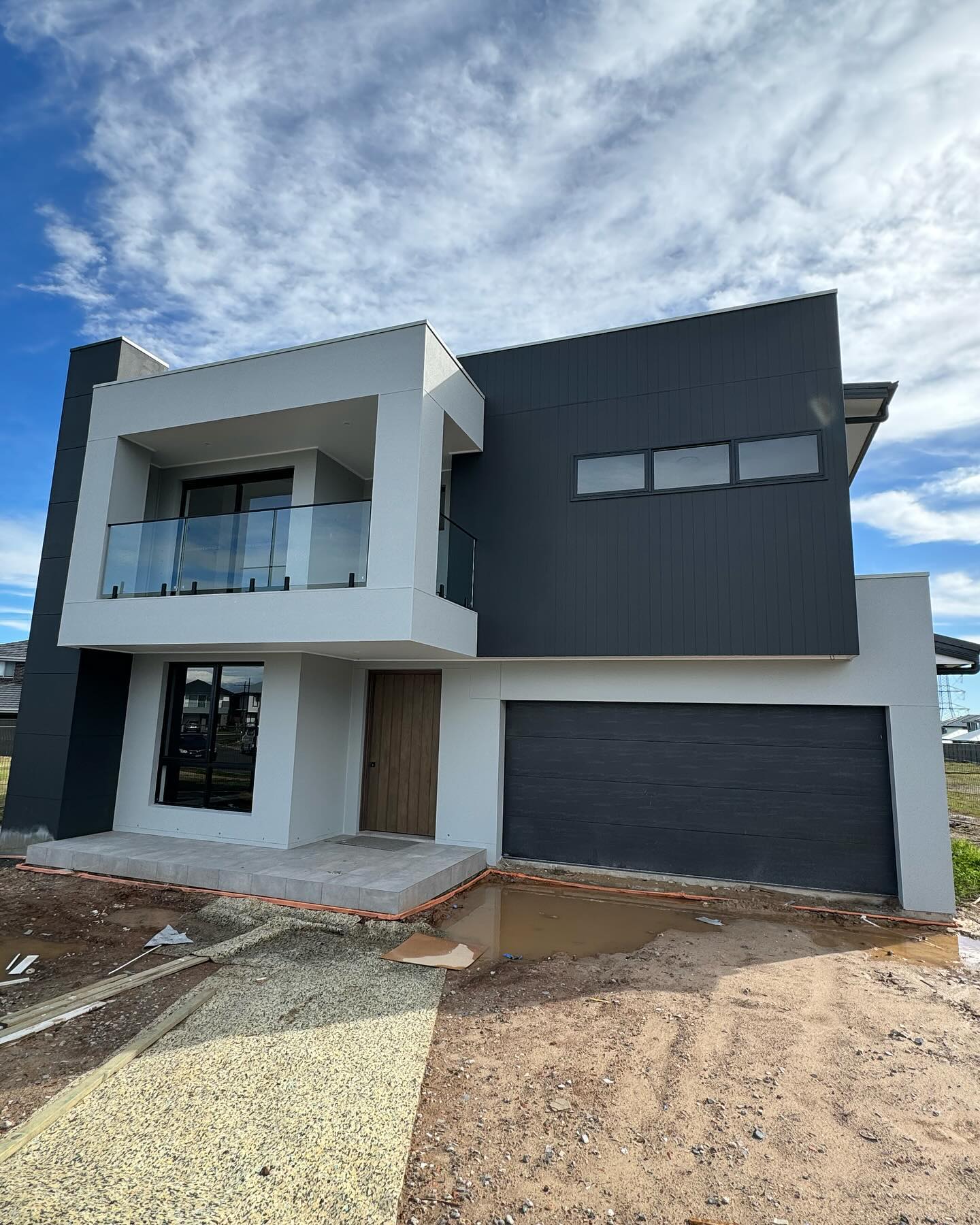 Near-handover Oran Park home exterior