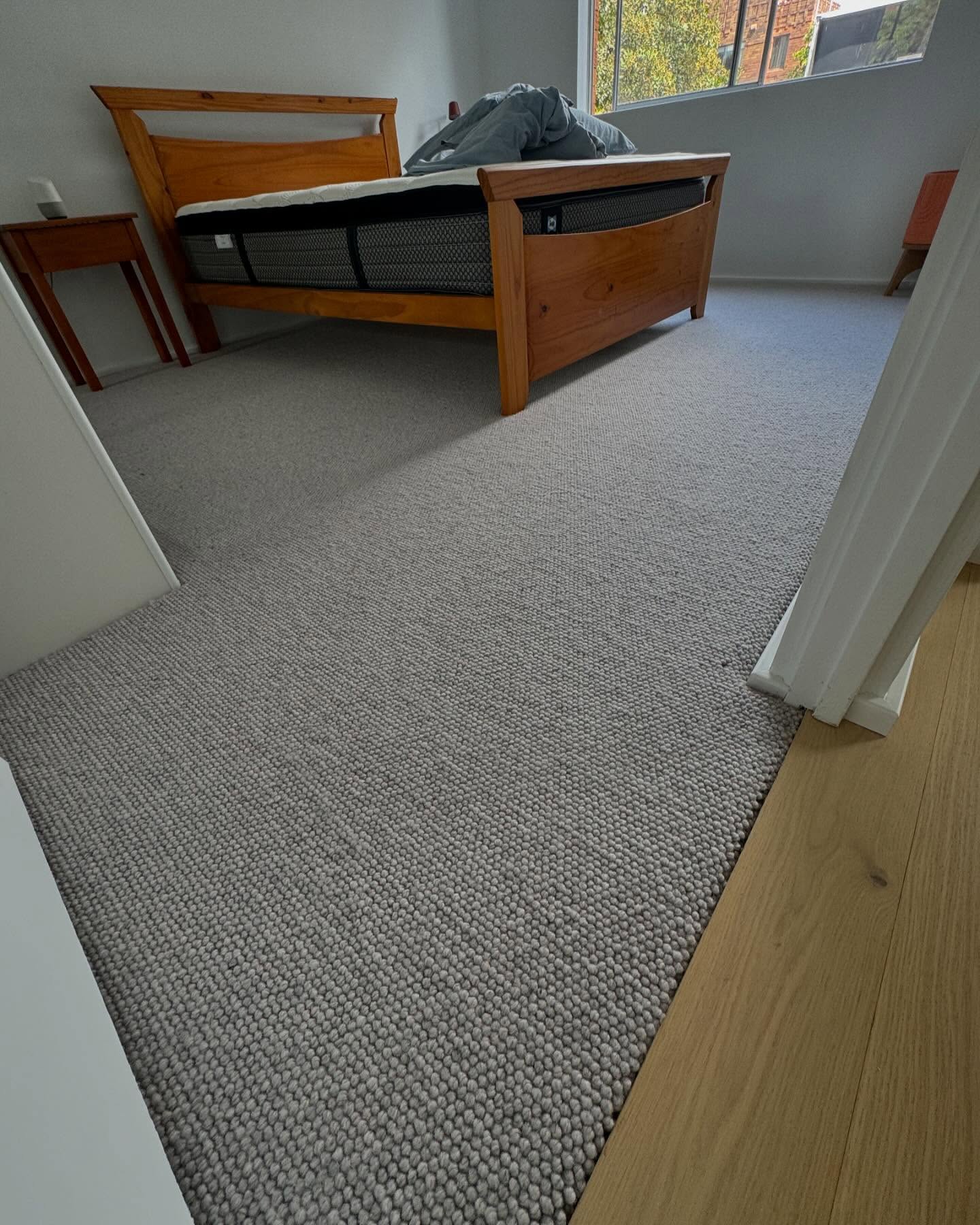 New finishes carried through the apartment.
