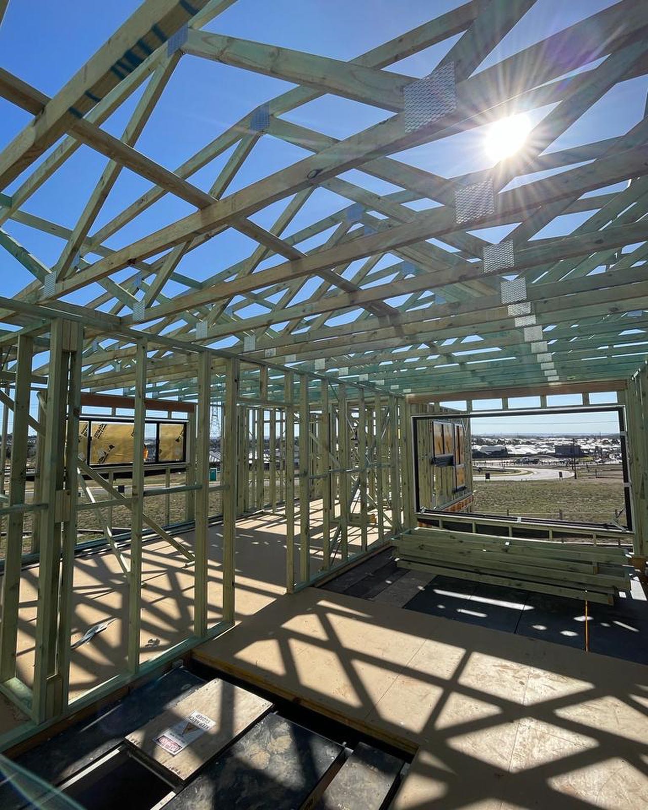 Early-stage construction in the project timeline.