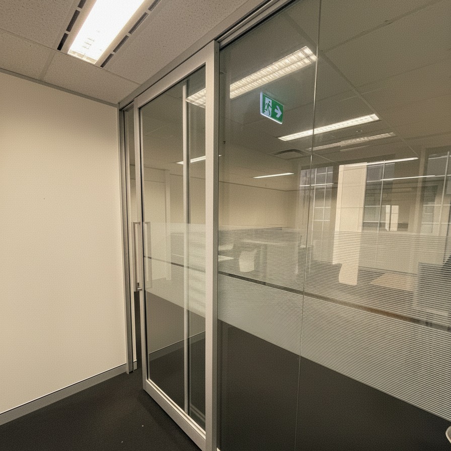 Completed commercial interior and fitout detail