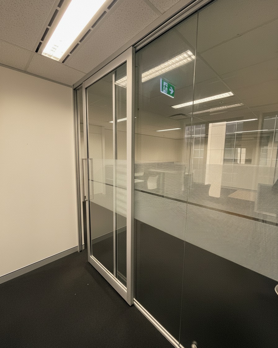 Completed commercial interior and fitout detail