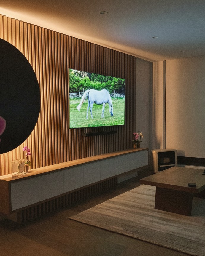Open-plan renovation and interior detail