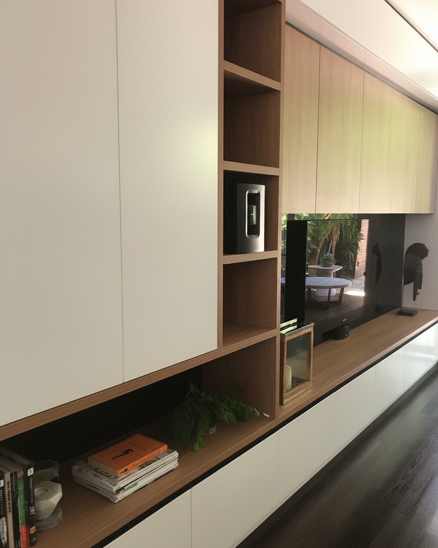 Open-plan renovation and interior detail