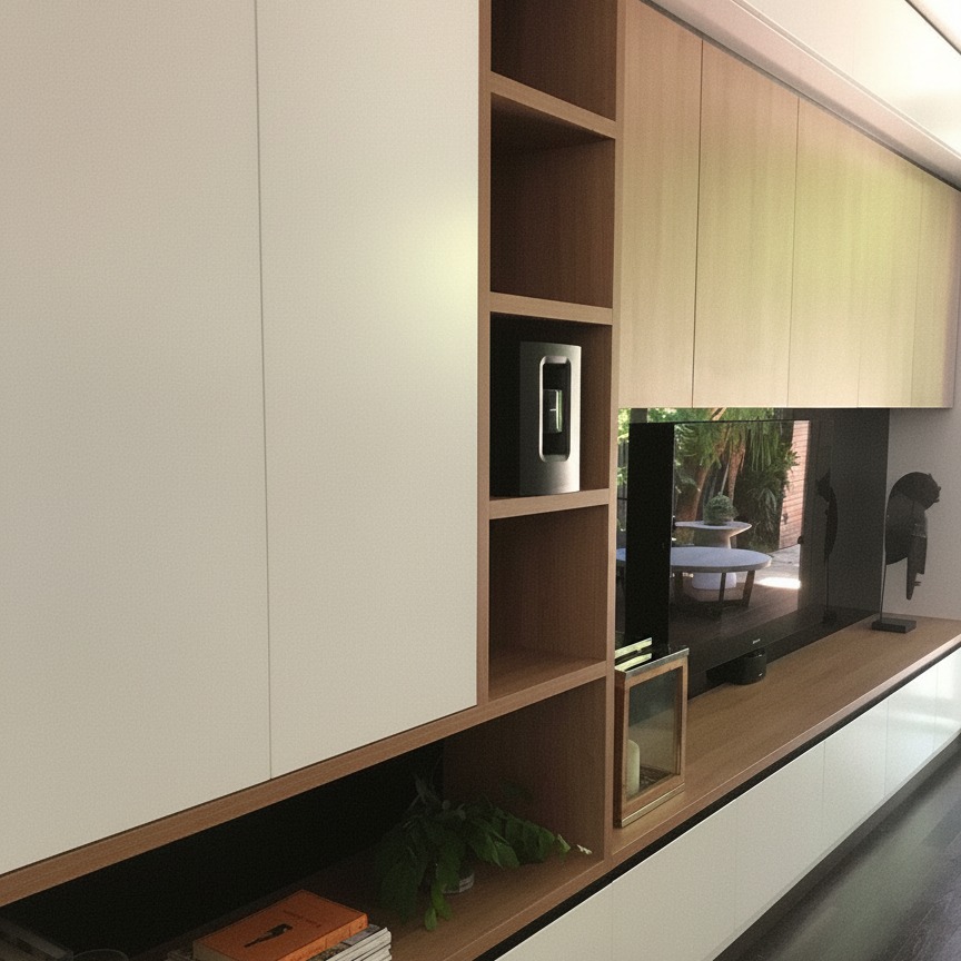 Open-plan renovation and interior detail