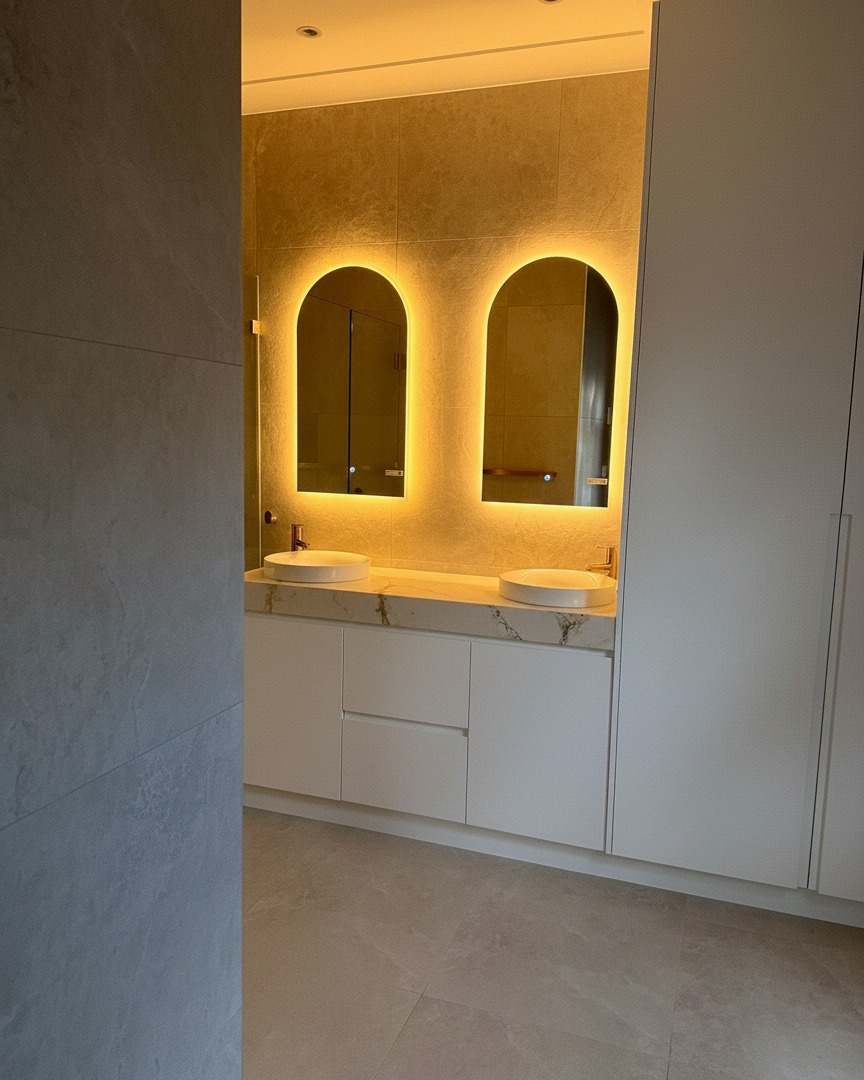 Completed laundry renovation interior