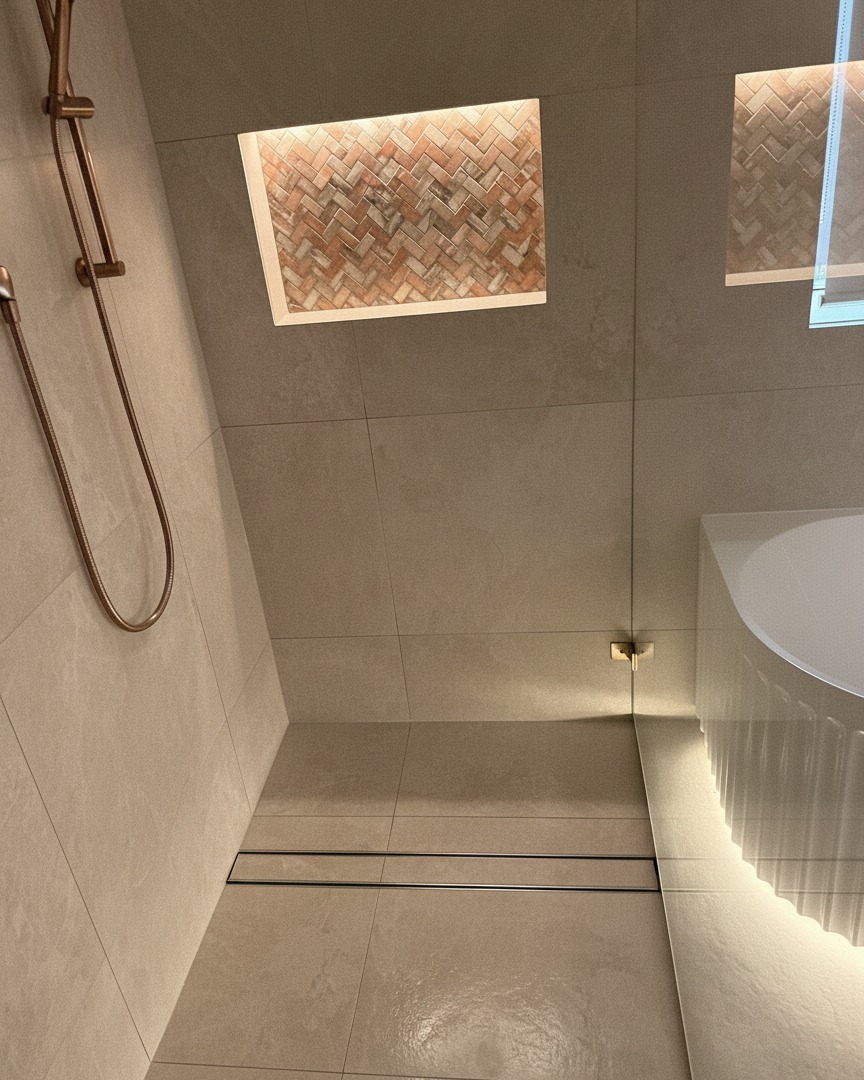 Completed laundry renovation interior