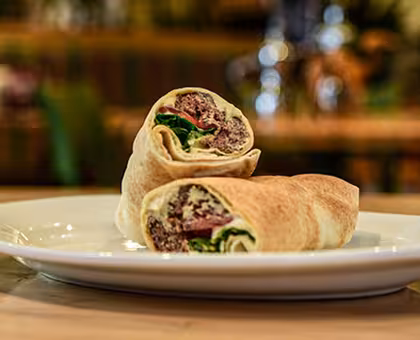 Kafta Kabob Sandwich