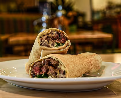 Beef Shish Kabob Sandwich
