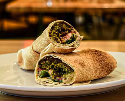 Falafel with Hummus & Fattoush