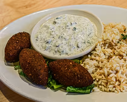 Kibbeh Ball w/ Side