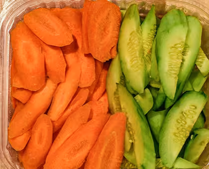 Add a Side Carrots & Cucumbers