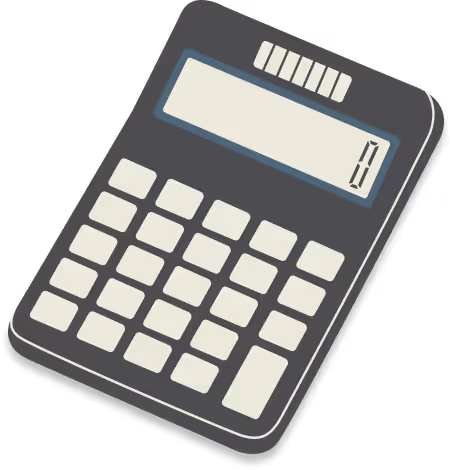 Calculator representing bookkeeping and financial organization services at Numbers and Balance